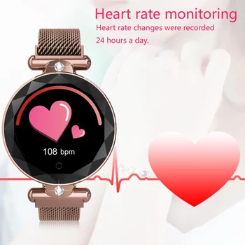 S886 Fashion Smart Watch Women Heart Rate Blood pressure Monitor Fitness Tracker Female Pedometer Waterproof Smart Watch Female
S886 Fashion Smart Watch Women Heart Rate Blood pressure Monitor Fitness Tracker Female Pedometer Waterproof Smart Watch Female