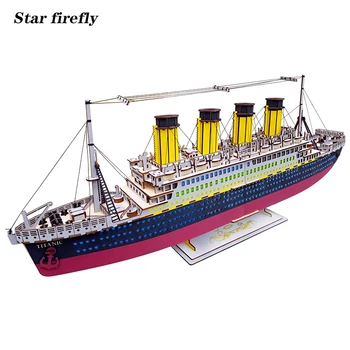 2019 New titanic building blocks wooden Boat Ship boat model toy building blocks DIY Educational toy for children gifts 
2019 New titanic building blocks wooden Boat Ship boat model toy building blocks DIY Educational toy for children gifts