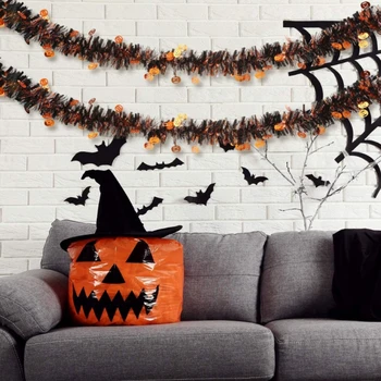 10pcs Halloween Pumpkin Tinsel Metallic Twist Garland Home Door Party Decoration
10pcs Halloween Pumpkin Tinsel Metallic Twist Garland Home Door Party Decoration