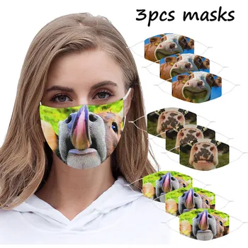 Mascherina Mondkapjes wasbaar Funny masks for germ protection Cow Printing Face Mask Breathing Reusable AntiDust Facemask Maski
Mascherina Mondkapjes wasbaar Funny masks for germ protection Cow Printing Face Mask Breathing Reusable AntiDust Facemask Maski