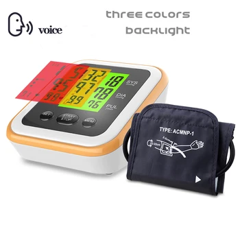 99 groups memories Voice Blood Pressure Monitor Arm Digital Pulse Gauge Tonometer 3-color backlight View Results
99 groups memories Voice Blood Pressure Monitor Arm Digital Pulse Gauge Tonometer 3-color backlight View Results