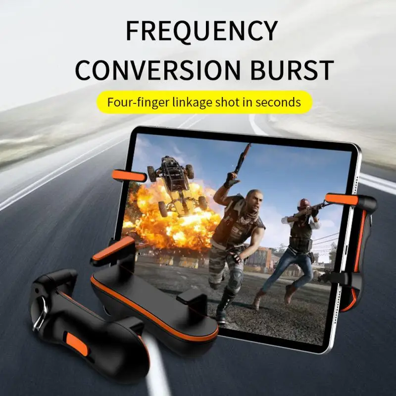 Four-finger Fire Trigger PUBG Controller Capacitance L1R1 Trigger Button Gamepad Joystick For Ipad Tablet Phone Game Accessories
Four-finger Fire Trigger PUBG Controller Capacitance L1R1 Trigger Button Gamepad Joystick For Ipad Tablet Phone Game Accessories
