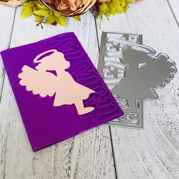Angel Metal Cutting Dies Stencil Scrapbooking DIY Album Stamp Paper Card Embossing Decor
Angel Metal Cutting Dies Stencil Scrapbooking DIY Album Stamp Paper Card Embossing Decor