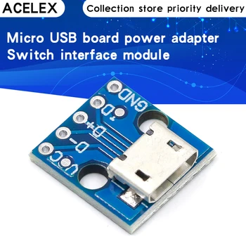 5Pcs CJMCU Micro USB Board Power Adapter 5V Breakout Switch Interface Module For Arduino
5Pcs CJMCU Micro USB Board Power Adapter 5V Breakout Switch Interface Module For Arduino