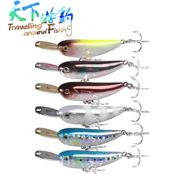 TAF 40mm5.5g Sinking Minnow Bait Hard Fishing Lure Metal Lip Treble Hook Isca Artificial Para Pesca Swimbait Leurre Peche
TAF 40mm5.5g Sinking Minnow Bait Hard Fishing Lure Metal Lip Treble Hook Isca Artificial Para Pesca Swimbait Leurre Peche