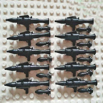 10Pcs Eat Chicken Game DIY Small Particle WWII Building Block Figure Military Weapons Rocket Launcher - 04 Black
10Pcs Eat Chicken Game DIY Small Particle WWII Building Block Figure Military Weapons Rocket Launcher - 04 Black