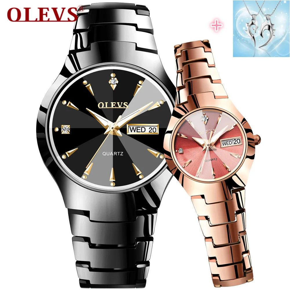 Couple Brand Luxury Love Watches Quartz paired Calendar Dress Women Men Watch Wristwatch Male Female Bracelet Relogio Masculino
Couple Brand Luxury Love Watches Quartz paired Calendar Dress Women Men Watch Wristwatch Male Female Bracelet Relogio Masculino