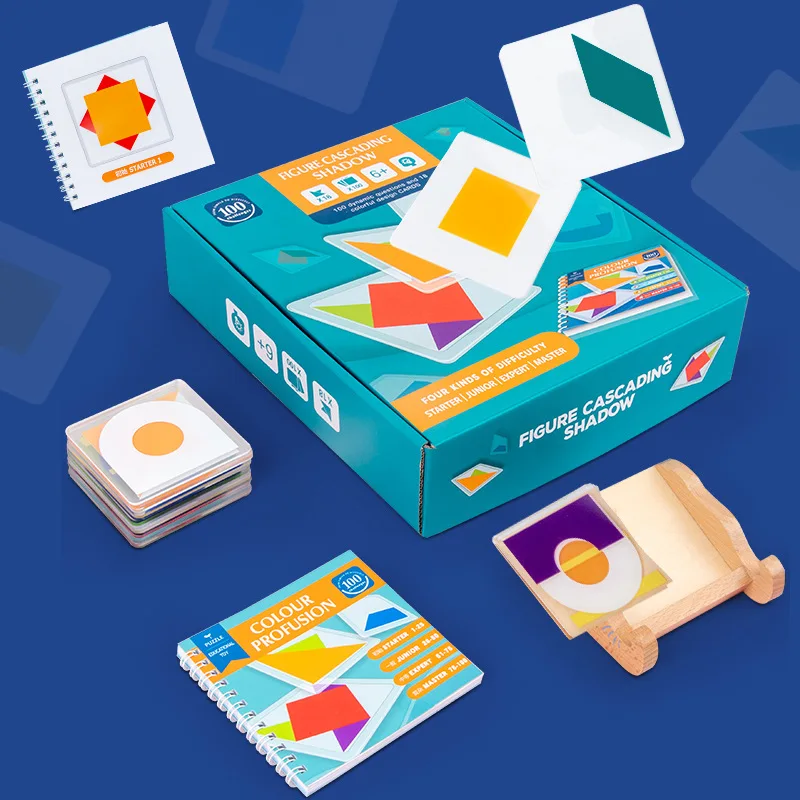 100Challenge Color Code Puzzle Games Tangram Jigsaw Board Puzzle Toys Children Kids Develop Logic Spatial Reasoning Skills Toy
100Challenge Color Code Puzzle Games Tangram Jigsaw Board Puzzle Toys Children Kids Develop Logic Spatial Reasoning Skills Toy