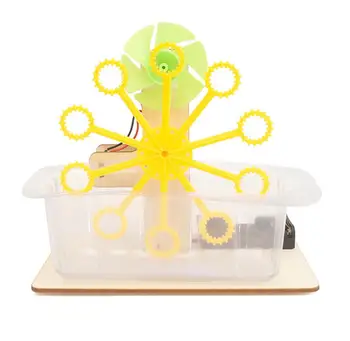 Bubble Machine Toy STEAM DIY Bubble Blister Robot Machine Educational Kit For Learning,Scientific Experiments
Bubble Machine Toy STEAM DIY Bubble Blister Robot Machine Educational Kit For Learning,Scientific Experiments