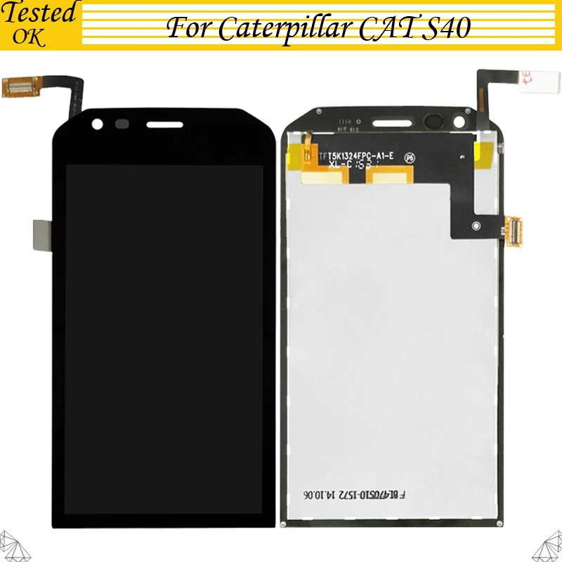For Caterpillar Cat S40 LCD Display+Touch Screen Replacment Digitizer Tested Assembly Repair Glass For Cat S40 S 40 display
For Caterpillar Cat S40 LCD Display+Touch Screen Replacment Digitizer Tested Assembly Repair Glass For Cat S40 S 40 display