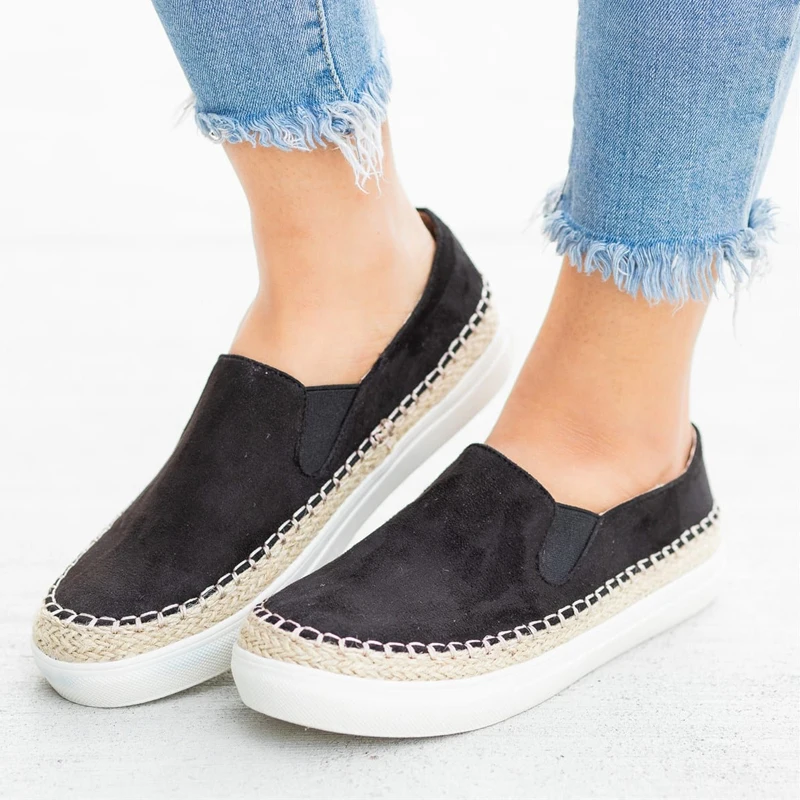 CYSINCOS Women Sneakers Flat Shoes Soft Heel Shoes Slip On Round Toe Shoes Women Walking Shoes 35-43 
CYSINCOS Women Sneakers Flat Shoes Soft Heel Shoes Slip On Round Toe Shoes Women Walking Shoes 35-43