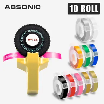 Absonic 3D Embossing Motex E101 Label Printer Manual Typewriter Machine For Dymo 3D Embossing 9mm Labels Tapes Printer Ribbon
Absonic 3D Embossing Motex E101 Label Printer Manual Typewriter Machine For Dymo 3D Embossing 9mm Labels Tapes Printer Ribbon