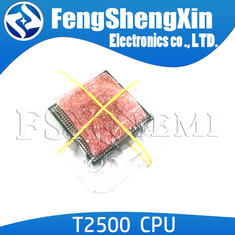 Фото Для процессора Core Duo T2500 (2 Мб кэш-памяти 2 0 ГГц 667 МГц FSB двухъядерный процессор для