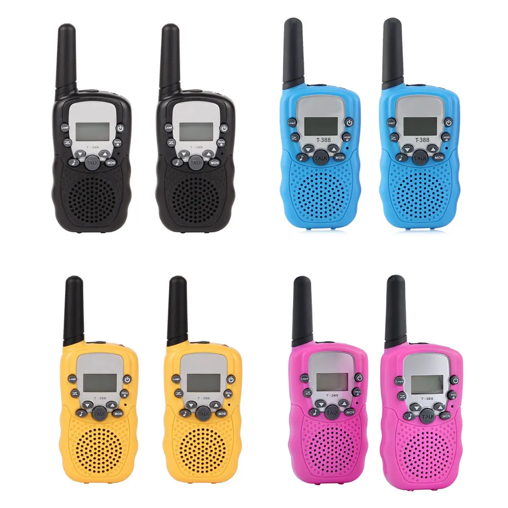 2 шт. Walkie Talkies Phont Adventure Game Toys 22 канала Way Radio Long Range с светодиодный Totch для мальчиков и