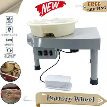 Pottery Ceramic Forming Machine 350W Electric Pottery Wheel DIY Clay Tool With 30cm Tray Foot Pedal For Ceramic Craft Mould Work
Pottery Ceramic Forming Machine 350W Electric Pottery Wheel DIY Clay Tool With 30cm Tray Foot Pedal For Ceramic Craft Mould Work