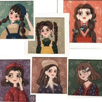 2021 Fashion Girls Wool Needle Felting Painting Picture Kit Handmade Needlepoint Kits For Gift Home Room Decor Artwork Photo
2021 Fashion Girls Wool Needle Felting Painting Picture Kit Handmade Needlepoint Kits For Gift Home Room Decor Artwork Photo
