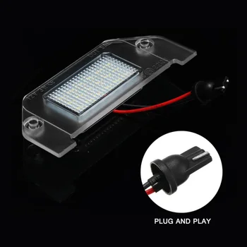 1Piece White Number Plate Lamps LED Rear License Lights 18-SMD For Dodge Charger Magnum Chrysler 300 Signal Lamp
1Piece White Number Plate Lamps LED Rear License Lights 18-SMD For Dodge Charger Magnum Chrysler 300 Signal Lamp