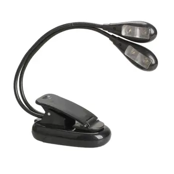 LED Small Book Light Parallel Bars 4 LED Adjustable Small Goose Legs Clip LED Table Lamp For Music Desk Books And Piano Notebook
LED Small Book Light Parallel Bars 4 LED Adjustable Small Goose Legs Clip LED Table Lamp For Music Desk Books And Piano Notebook