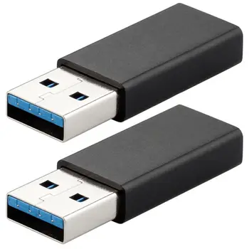 USB-C to USB Adapter (2-Pack),USB Type C Female to USB 3.0 Male Adapter, Female USB-C 3.1 to USB-A Male Adapter
USB-C to USB Adapter (2-Pack),USB Type C Female to USB 3.0 Male Adapter, Female USB-C 3.1 to USB-A Male Adapter
