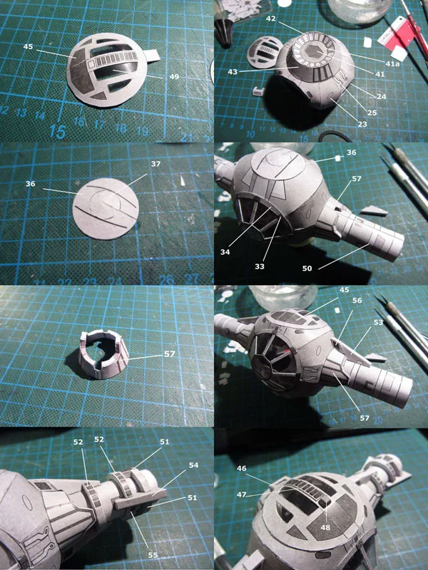 22cm Star Wars TIE Fighter Plane Universe Spaceship Paper Model Handmade DIY Aihao Collection Gift
22cm Star Wars TIE Fighter Plane Universe Spaceship Paper Model Handmade DIY Aihao Collection Gift