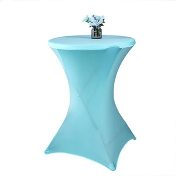2Pcs Cocktail Table Cover Spandex Table Cloth Round Tablecloth Stretch Table Cover 60/70/80cm Diameter Tablecloth for Event
2Pcs Cocktail Table Cover Spandex Table Cloth Round Tablecloth Stretch Table Cover 60/70/80cm Diameter Tablecloth for Event