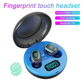 TWS Wireless Earphones Bluetooth Noise Cancelling Waterproof LED Display Screen In-ear Headset Touch Control Stereo Earphone
TWS Wireless Earphones Bluetooth Noise Cancelling Waterproof LED Display Screen In-ear Headset Touch Control Stereo Earphone