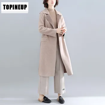 women Korean casual ladies long woolen coats warm clothes 2019 new long-sleeve double-faced women woolen coats autumn winter
women Korean casual ladies long woolen coats warm clothes 2019 new long-sleeve double-faced women woolen coats autumn winter