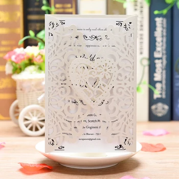 New 20Pcs Pearl Paper Laser Cut Chinese Wedding Invitation Cards with Blank Inner Sheet Greeting Card Kits Event Party Supplies
New 20Pcs Pearl Paper Laser Cut Chinese Wedding Invitation Cards with Blank Inner Sheet Greeting Card Kits Event Party Supplies