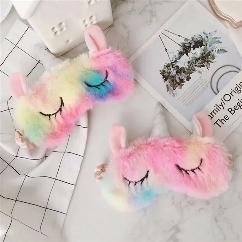 High Quality Unicorn Sleeping Eye Mask Cartoon Plush Eye Shade Cover Soft Portable Blindfold Travel Eyepatch Party Gifts
High Quality Unicorn Sleeping Eye Mask Cartoon Plush Eye Shade Cover Soft Portable Blindfold Travel Eyepatch Party Gifts