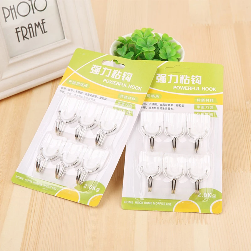 Hot 6pcs Strong Adhesive Traceless Hook Kitchen Bathroom Wall-Mounted Towel Hanger Ceramic Tile Glass Stick Hook Holder 
Hot 6pcs Strong Adhesive Traceless Hook Kitchen Bathroom Wall-Mounted Towel Hanger Ceramic Tile Glass Stick Hook Holder