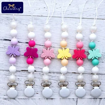 1pc Baby Silicone Pacifier Clips Chain Silicone Bow Beads Silicone Baby Teether Toys Rodent Teething Chain For Childen's Goods 
1pc Baby Silicone Pacifier Clips Chain Silicone Bow Beads Silicone Baby Teether Toys Rodent Teething Chain For Childen's Goods