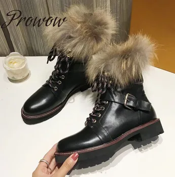 Ollymurs Real Leather Gladiator Lace Up Real Fur Ankle Boots Round Toe Black Khaki Thick Heel Low Heel Autumn Winter Boots
Ollymurs Real Leather Gladiator Lace Up Real Fur Ankle Boots Round Toe Black Khaki Thick Heel Low Heel Autumn Winter Boots