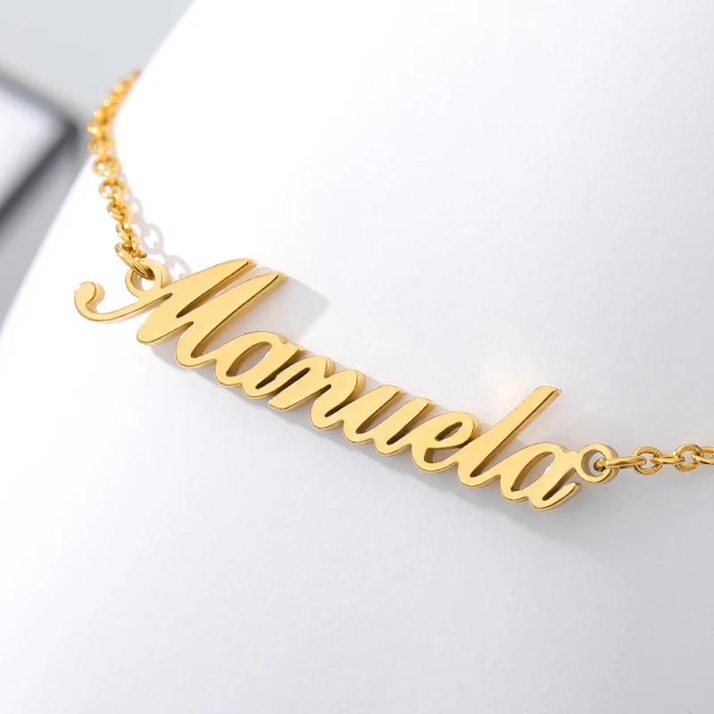 Personalized Bracelet Customize Name Bracelets For Women Stainless Steel Engraved Handwriting Charms Bracelet Bangle Jewelry
Personalized Bracelet Customize Name Bracelets For Women Stainless Steel Engraved Handwriting Charms Bracelet Bangle Jewelry