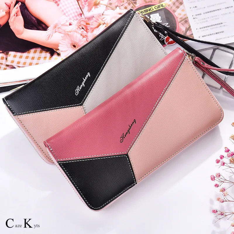 Caze Kyts women's wallet long fashion zipper bag multi-function handbag and versatile splicing wallet trend NEW
Caze Kyts women's wallet long fashion zipper bag multi-function handbag and versatile splicing wallet trend NEW