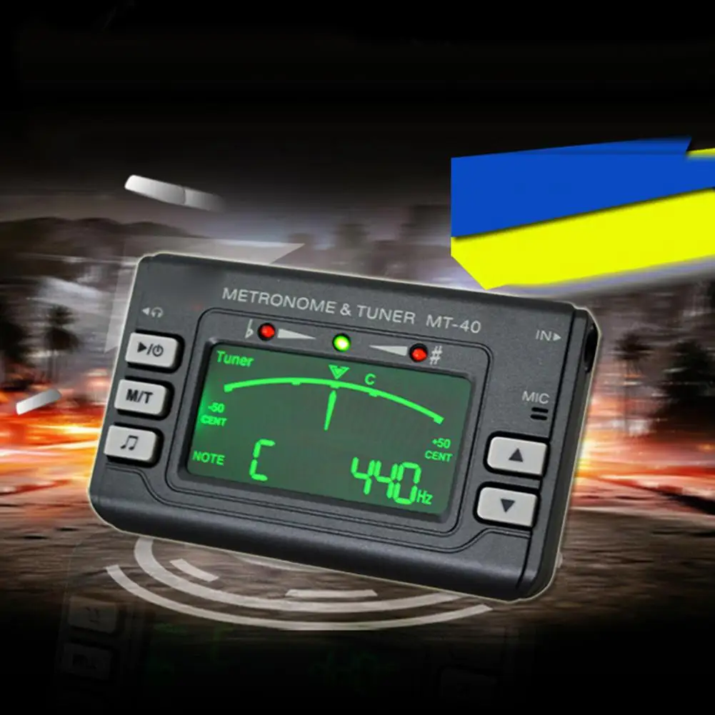 LCD Display Guitar Bass Violin Metronome Tone Generator Instrument Clip-On Tuner New Chic
LCD Display Guitar Bass Violin Metronome Tone Generator Instrument Clip-On Tuner New Chic