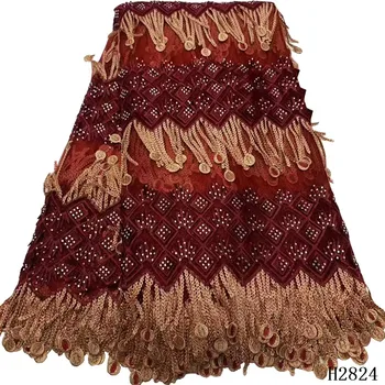 2019 Free Shipping Tulle Lace Fabric New Design Beaded Net African Lace Fabric French Lace For Women Party Dress HX2824
2019 Free Shipping Tulle Lace Fabric New Design Beaded Net African Lace Fabric French Lace For Women Party Dress HX2824