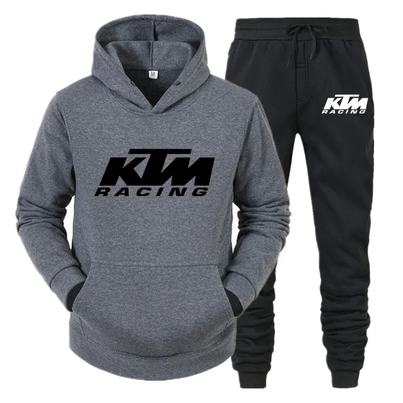 Men's Tracksuit KTM Print Winter Fleece Hoodie+Pants Sets 2 Pieces Sportswear Unsex Couple Sweatshirt Suit 2020 New Warm Clothes
Men's Tracksuit KTM Print Winter Fleece Hoodie+Pants Sets 2 Pieces Sportswear Unsex Couple Sweatshirt Suit 2020 New Warm Clothes