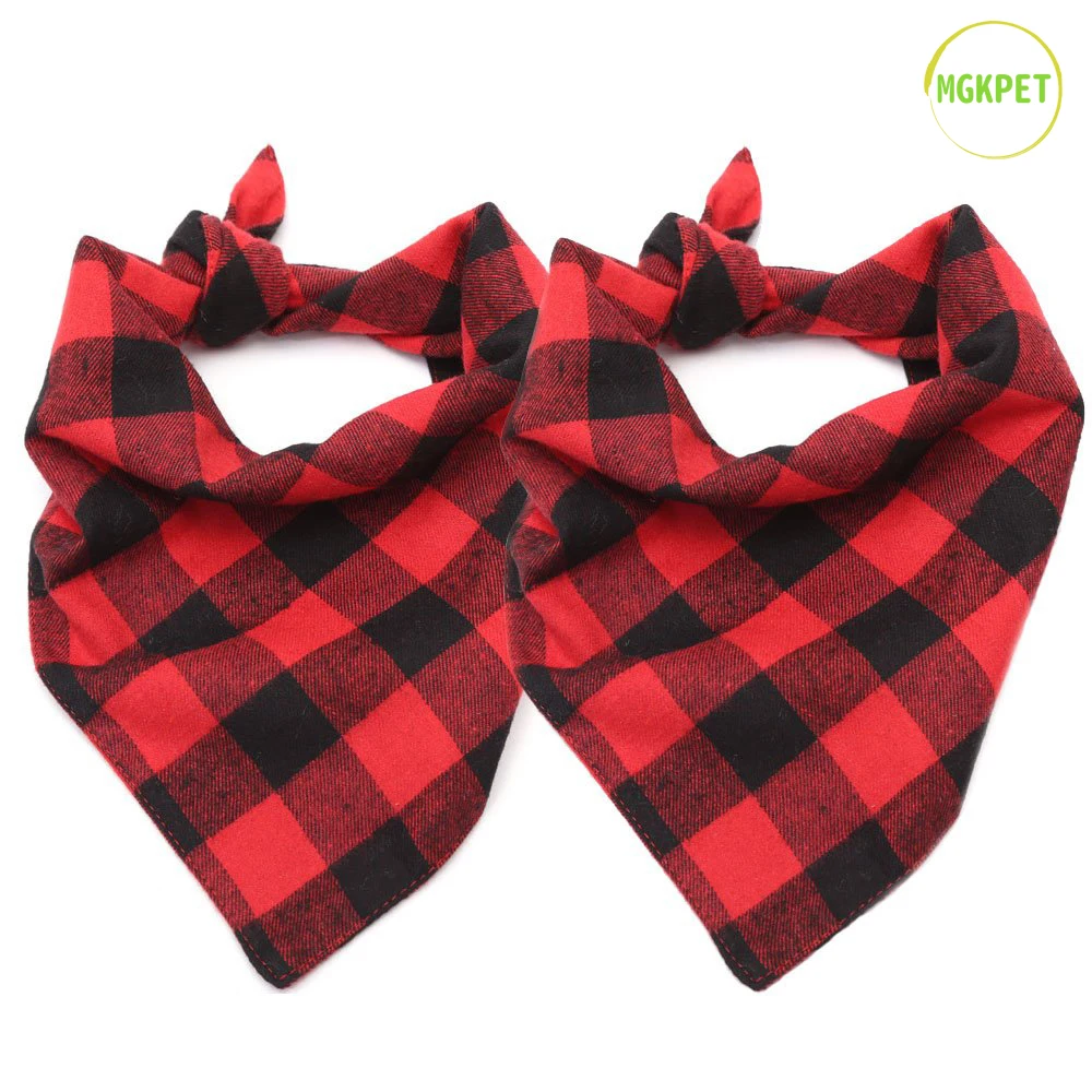 Pet Dog Bandana Triangle Bibs Scarf, Double-Cotton Plaid Printing Kerchief Set Accessories for Small and Medium Dog
Pet Dog Bandana Triangle Bibs Scarf, Double-Cotton Plaid Printing Kerchief Set Accessories for Small and Medium Dog