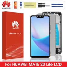 Ensemble écran tactile LCD de remplacement, pour Huawei mate 20 lite, Original=