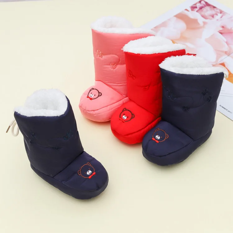2020 Winter New Baby Cotton Shoes High-Top Thickening Baby Cotton Shoes Newborn Plus Cashmere 0-1 Year Old Lace
2020 Winter New Baby Cotton Shoes High-Top Thickening Baby Cotton Shoes Newborn Plus Cashmere 0-1 Year Old Lace