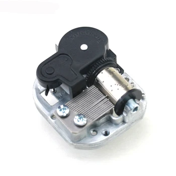 Yunsheng 18 Note Windup Clockwork Mechanism DIY Musical Movement Music Box Movement Replacing Old Music Box Silver
Yunsheng 18 Note Windup Clockwork Mechanism DIY Musical Movement Music Box Movement Replacing Old Music Box Silver