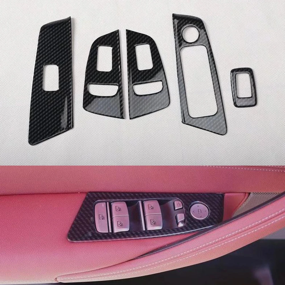 New ABS Car Styling For BMW 5 Series 2018 2019 2020 2021 Left Hand Drive Door Armrest Window Lift Switch Panel Cover Stickers
New ABS Car Styling For BMW 5 Series 2018 2019 2020 2021 Left Hand Drive Door Armrest Window Lift Switch Panel Cover Stickers
