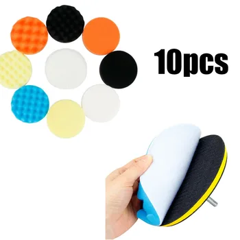 10Pcs Car Polisher 3/4/5/6inch Sponge Polishing Waxing Buffing Pads Kit Compound 100% Brand New And High Quality
10Pcs Car Polisher 3/4/5/6inch Sponge Polishing Waxing Buffing Pads Kit Compound 100% Brand New And High Quality