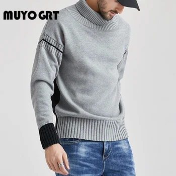 MUYOGRT Autumn Winter Men Turtleneck Sweater Pullover High Lapel Pullover Jacquard Sweater Men's Fashion Patchwork Sweaters
MUYOGRT Autumn Winter Men Turtleneck Sweater Pullover High Lapel Pullover Jacquard Sweater Men's Fashion Patchwork Sweaters