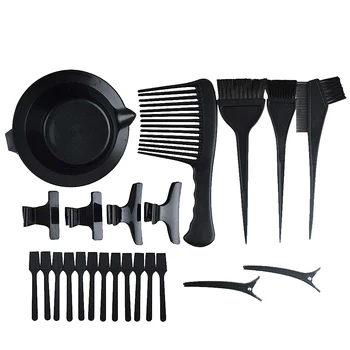 23pcs Color Mixing Comb Brush Coloring Highlights Dye Bowl Butterfly Clip Hair Tint Tool Set DIY Easy Clean Multifunctional
23pcs Color Mixing Comb Brush Coloring Highlights Dye Bowl Butterfly Clip Hair Tint Tool Set DIY Easy Clean Multifunctional