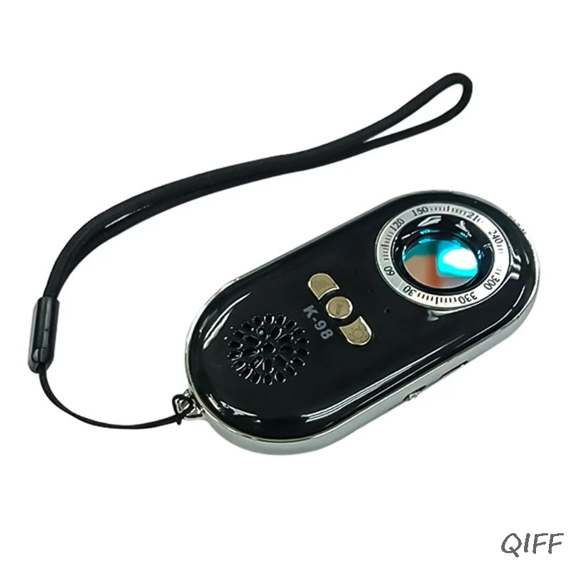 K98 Anti Spy Hidden Camera Detector RF Bug Detector Wireless Signal Scanner Finder with Sound and Light Alarms for Travel Home
K98 Anti Spy Hidden Camera Detector RF Bug Detector Wireless Signal Scanner Finder with Sound and Light Alarms for Travel Home