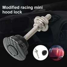 2PCS Universal Quick Release Latch Car Hood Pin Carbon Fiber Aluminum Pin Lock Puch Button Clip Bumper Latch Auto Accessories
2PCS Universal Quick Release Latch Car Hood Pin Carbon Fiber Aluminum Pin Lock Puch Button Clip Bumper Latch Auto Accessories