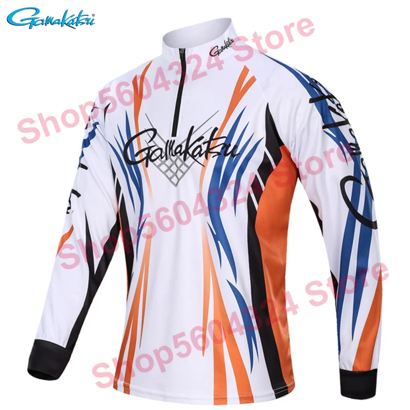 GAMAKATSU Clothing Fishing Long Sleeve Clothes Anti-UV Sunscreen Breathable Quick Drying Outdoor Sports Summer Fishing Shirts 
GAMAKATSU Clothing Fishing Long Sleeve Clothes Anti-UV Sunscreen Breathable Quick Drying Outdoor Sports Summer Fishing Shirts