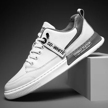 Men Shoes Summer Casual Imitation Leather Flat Shoes Lace-up Low Top Male Sneakers Tenis Masculino Adulto Shoes
Men Shoes Summer Casual Imitation Leather Flat Shoes Lace-up Low Top Male Sneakers Tenis Masculino Adulto Shoes