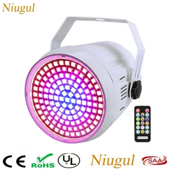 127 LEDs With IR Remote /Sound/Auto/DMX512 Control Colorful Stroboscope Stage Par Light DJ Party Strobe Light LED Flash Lights
127 LEDs With IR Remote /Sound/Auto/DMX512 Control Colorful Stroboscope Stage Par Light DJ Party Strobe Light LED Flash Lights